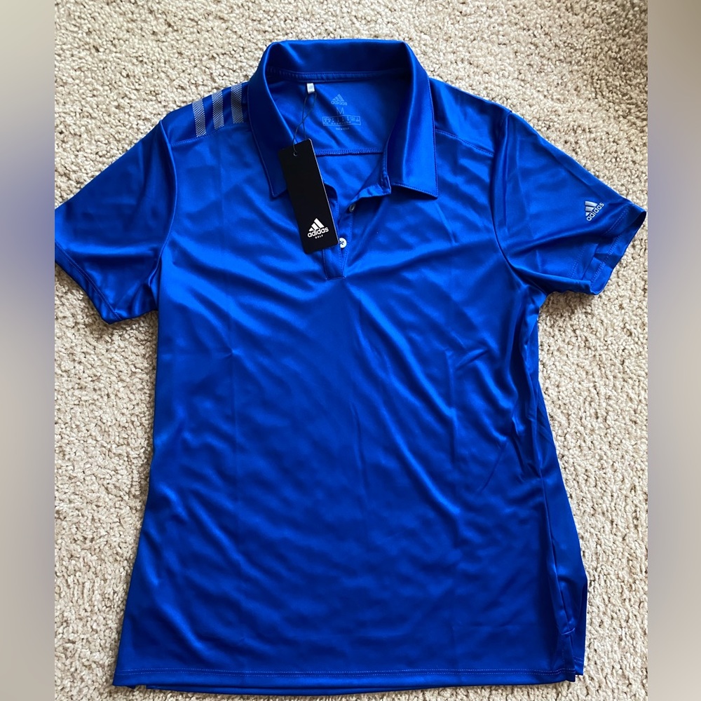 Women’s athletic Adidas golf shirt- size Medium
